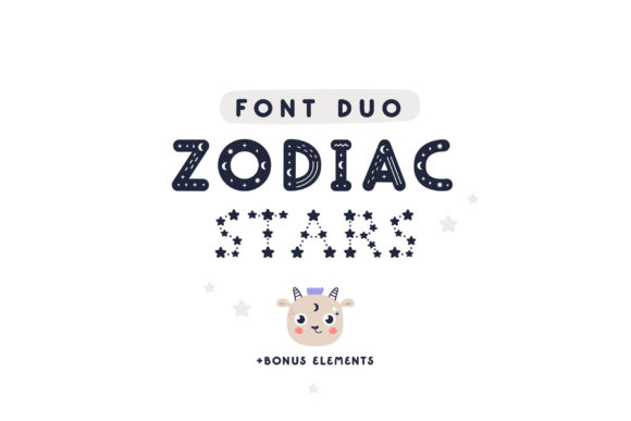 Bringing Zodiac Stars to Life: The Ultimate Font for Youthful Joy and Creative Projects