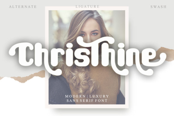 Christhine: Elevate Your Designs with a Unique Display Font