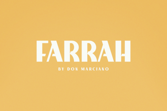 Farrah: The Bold Statement Your Design Needs in a Noisy Digital World