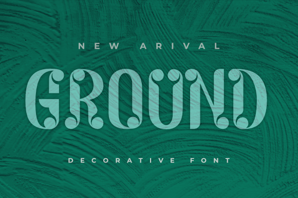 Ground: The Distinctive Display Font for Modern Design Projects