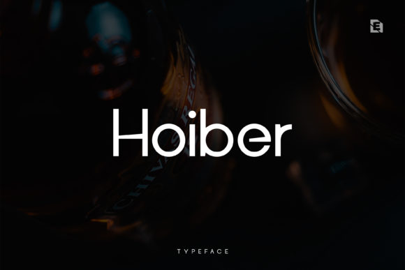 Hoiber: Redefining Digital Identity with Minimalist Modern Typography