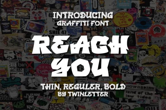 Injecting Urban Energy: Why Reach You is the Ultimate Graffiti Display Font