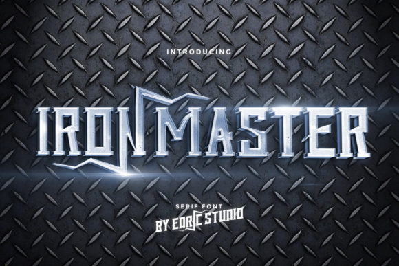 Iron Master: A Comprehensive Evaluation of the Futuristic Display Font