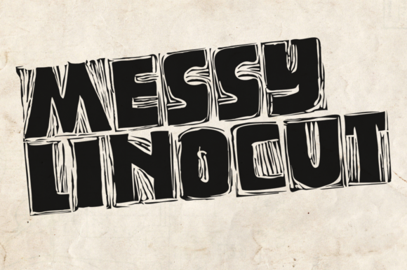 Messy Linocut: A Strategic Asset for Bold Visual Communication
