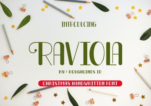 Raviola Christmas: The Festive Script That Transforms Your Designs