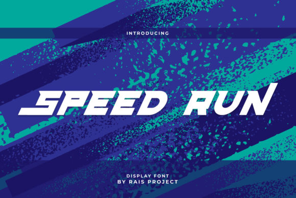Speed Run: The Bold, Squared Display Font for High-Impact Design