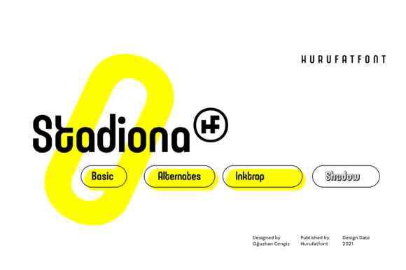 Stadiona: The Modern Display Font That Elevates Every Creative Project
