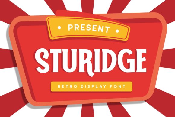 Sturidge: Evaluating a Bold Retro Display Font for Modern Design Projects