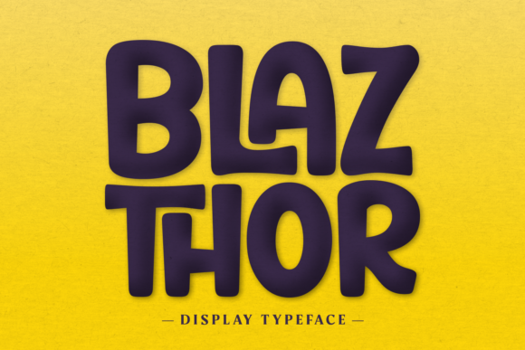 Why Blaz Thor Is the Bold Display Font You Need